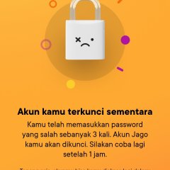 Tutorial cara buka blokir bank jago salah password