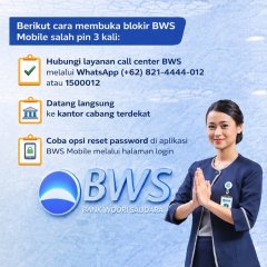 Panduan Cara Buka Blokir BWS Mobile Banking yang Terblokir